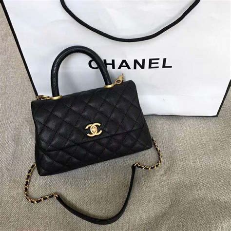 chanel bag top handle|Chanel top handle bag small.